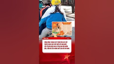 Cộng đồng Mạng phản ứng gay gắt trước  một nữ sinh ngồi lên tờ báo được cho là Phụ San Báo Nhân Dân.