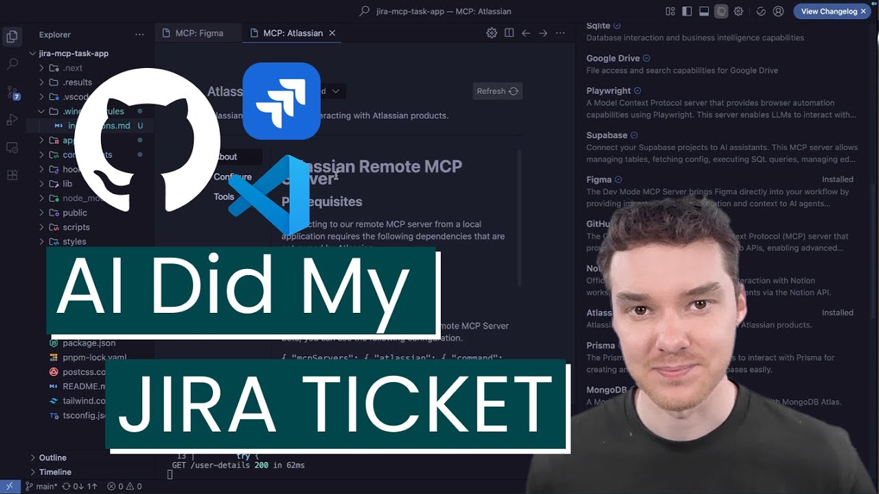 Complete a Jira Issue ENTIRELY w/ Github Copilot - YouTube