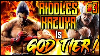 RIDDLES KAZUYA is GOD TIER! | #1 Best Kazuya Combos & Highlights | Smash Ultimate #3【スマブラSＰ】