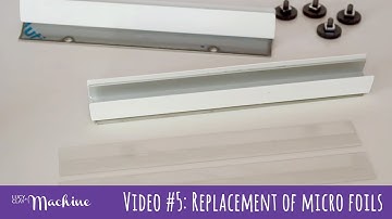 !!!OUTDATED!!! Video #5: Replacement of micro foils / plastic sheet - Lucy Clay Machine