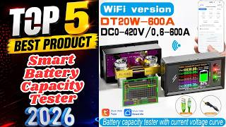 Top 5 Best Smart Battery Capacity Tester on AliExpress 2026 Lithium Battery Capacity Monitor