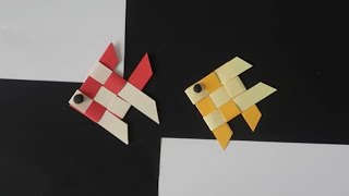 Paper Crafts - How to Make Paper Fish Triangle for Beginner Tutorial