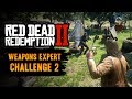 Red dead redemption 2 weapons expert challenge 2 guide  kill 3 enemies with throwing knives