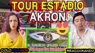 Reaccionando a | 🇲🇽 ESTADIO AKRON - CHIVAS RAYADAS DE GUADALAJARA | TOUR ESTADIO CHIVAS