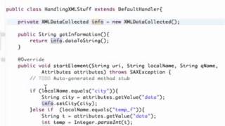 Android Application Development Tutorial 159 Finishing XML parser YouTube Profile