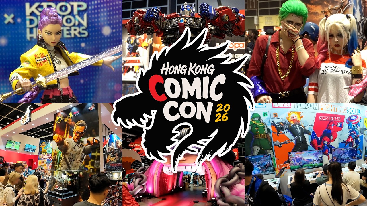 Hong Kong Comic Con 2026: First-Ever Event! Cosplayers, Toys