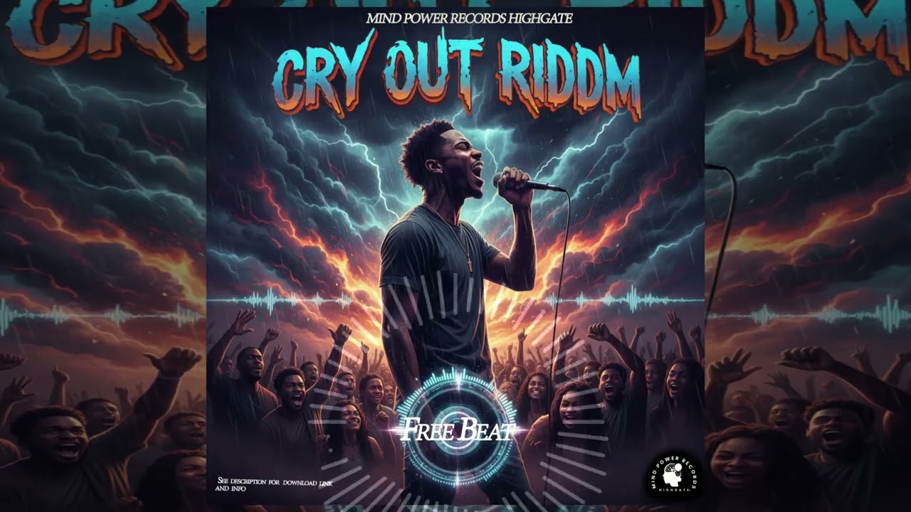 Cry Out Riddim Instrumental 2025 Reggae Riddim (Mind  Power Records Highgate) Free Beat
