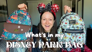 What's in my Disney Park bag? | Disney Park Bag Essentials 2023 ✨