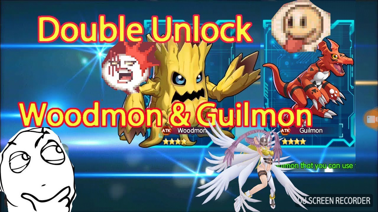 Digital World Digital Master Digimon Unlock Guilmon Permanent Skin & Unlock Woodmon Rare Digimon ðŸ˜‹