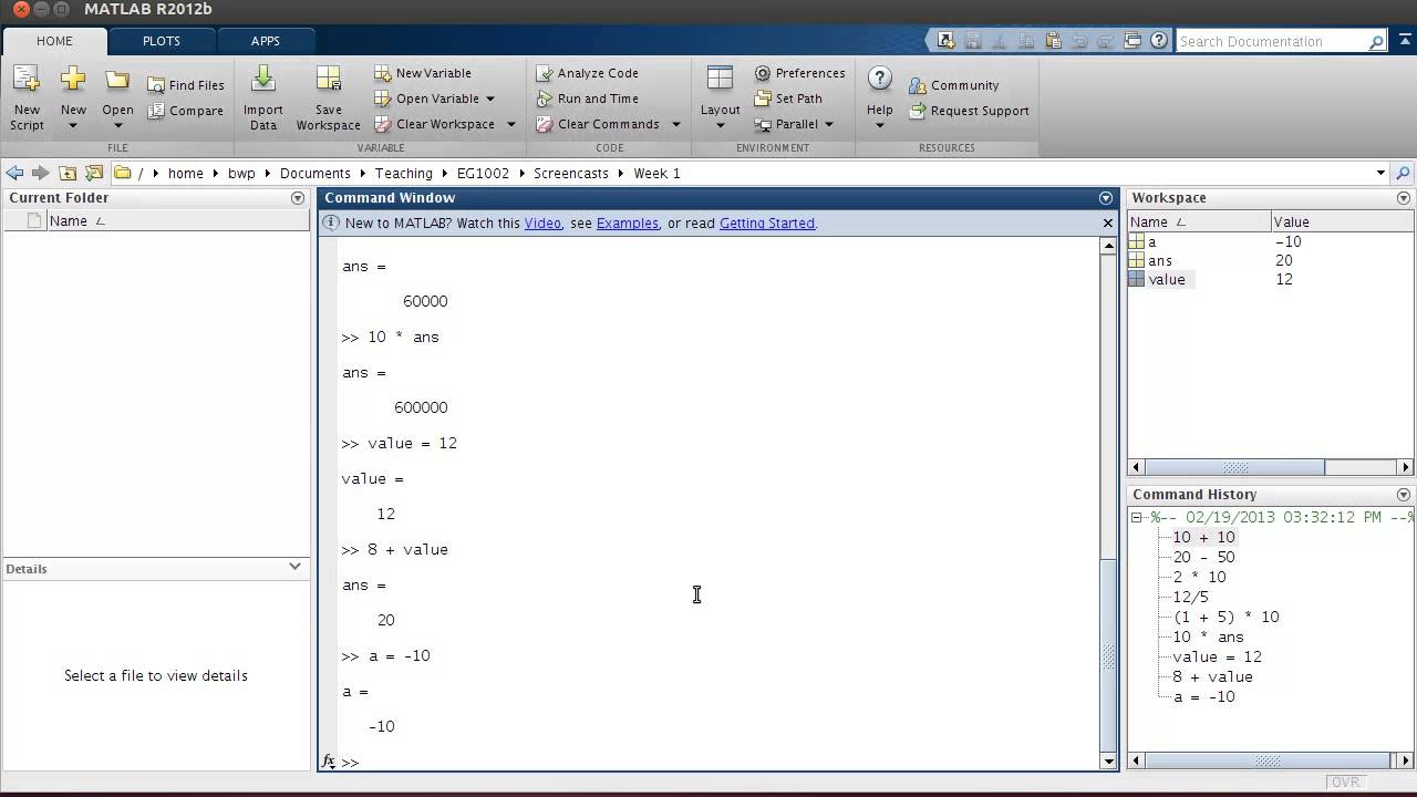 Week 3 - Part 2: Defining Variables - YouTube