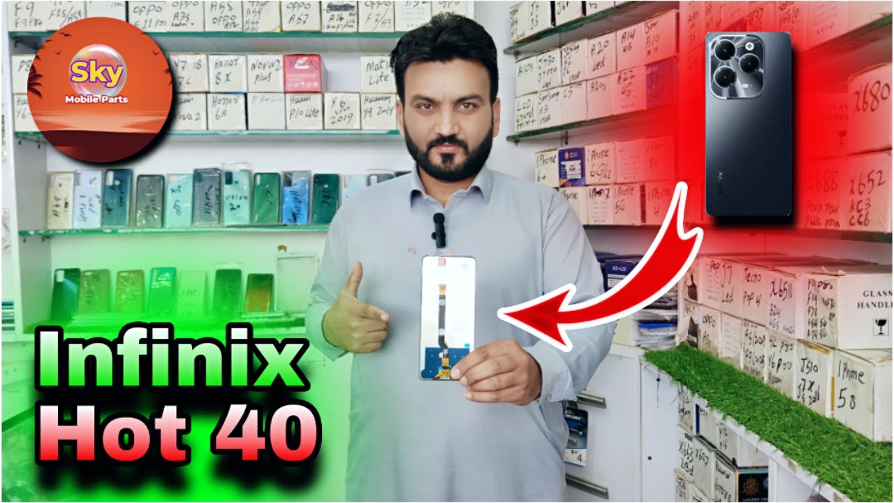 Infinix Hot 40 Touch lcd price | Infinix X6836 Display price In Pakistan | Hot 40 panel price|