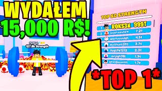 WYDAŁEM $15,000 ROBUX I ZDOBYŁEM TOPKĘ W NOWYM SYMULATORZE! | ROBLOX