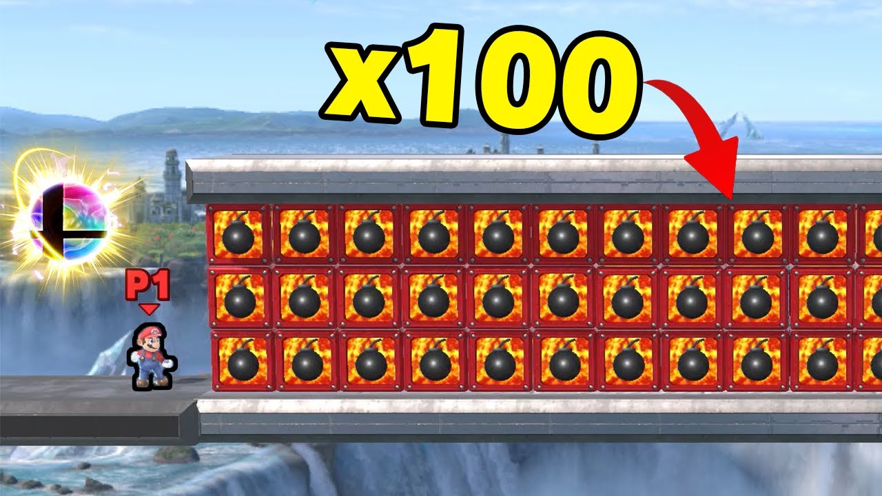 Which Smash Bros Fighter Can Destroy 100 Boxes with a Final Smash?
