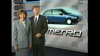 Chevrolet (US) - 1992 Geo Metro vs Ford Festiva - Inside Track (1992)