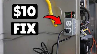 How to Replace Furnace Power Switch With an Outlet