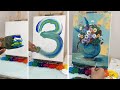 Elegant Acrylic Flower Painting in a Vintage Vase | Easy Floral Still Life Tutorial #070