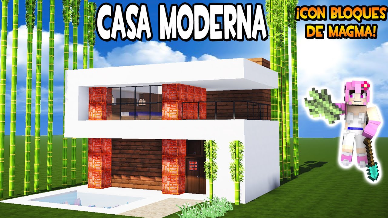 Cómo hacer una casa moderna en Minecraft