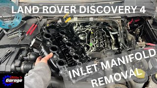 Inlet manifold removal on a Land Rover Discovery 4 SDV6 Inlet manifold removal on a Land Rover Discovery 4 SDV6