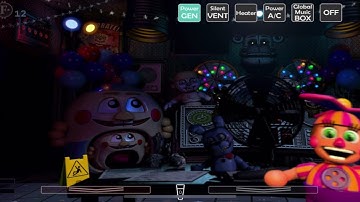 FNAF Ultimate Custom Night Part 3 (COOL NEW OFFICE MAP!!!)