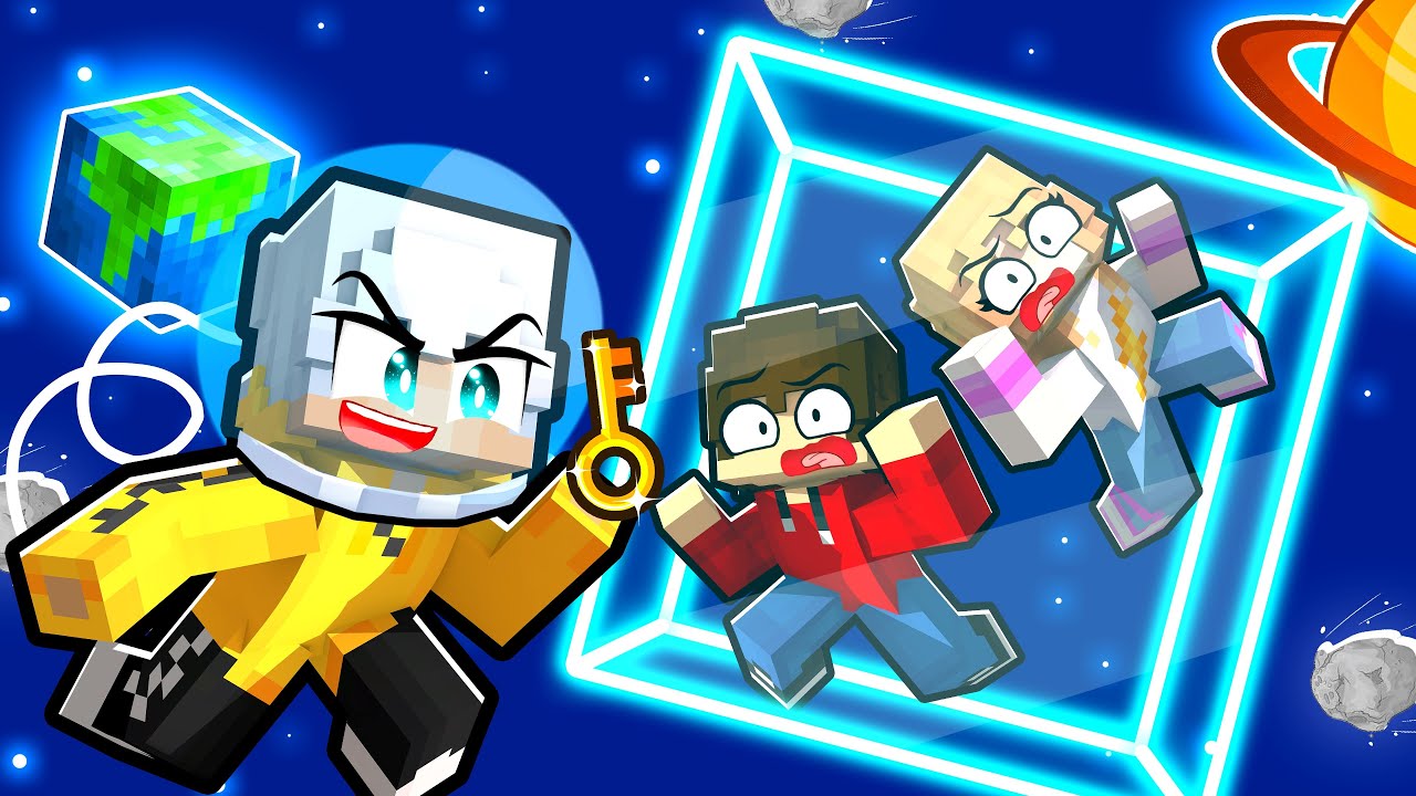 Ho INTRAPPOLATO i MIEI AMICI nello SPAZIO per 24 ORE su Minecraft