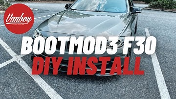 TUNING MY BMW F30 WITH BOOTMOD3 | #DIY INSTALL