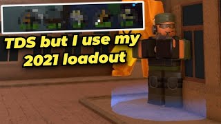 TDS but I use my 2021 loadout | Roblox