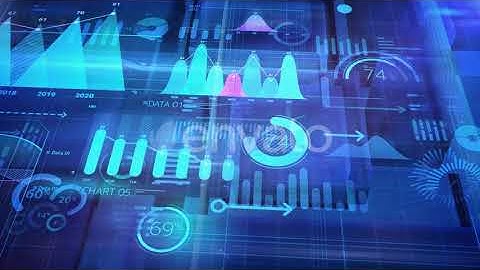 26557438 colored background with animated infographic data hd by conceptcafe preview