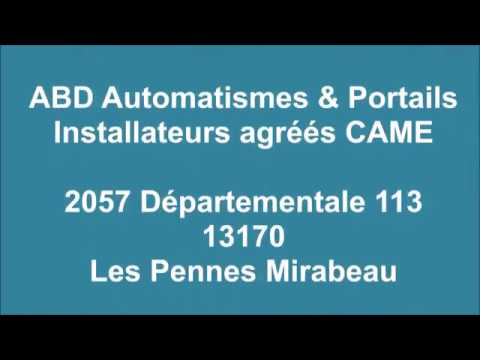 Motorisation Fast à bras articulés CAME par ABD Automatismes et Portails installateurs agréés