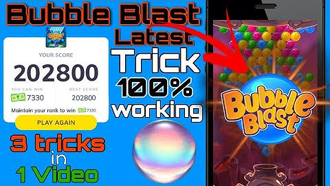 MX Player Bubble Blast game hack trick || #maalik. || MX player auto win trick