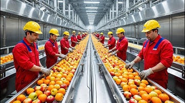 How is Fruit Juice Made | Inside The Factory