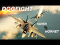 F-16 Viper Vs F/A-18 Superhornet Mod | Digital Combat Simulator | DCS |