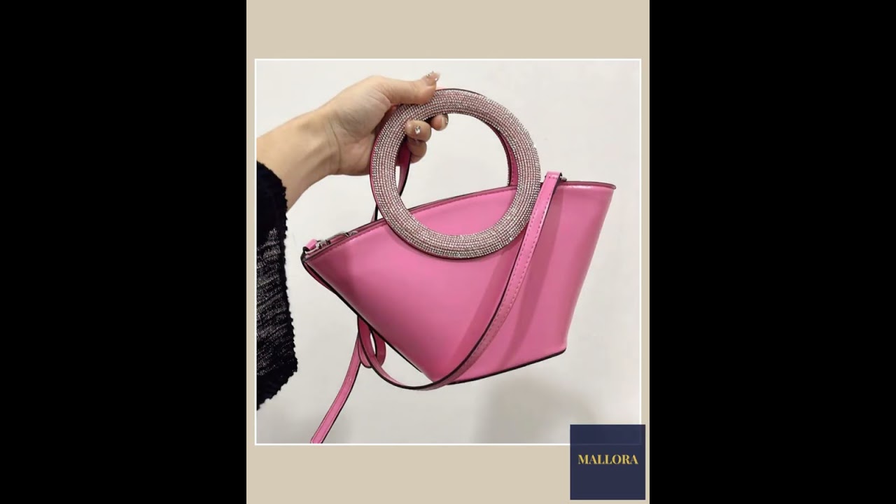 Diamond Round Handle Portable Basket Pack