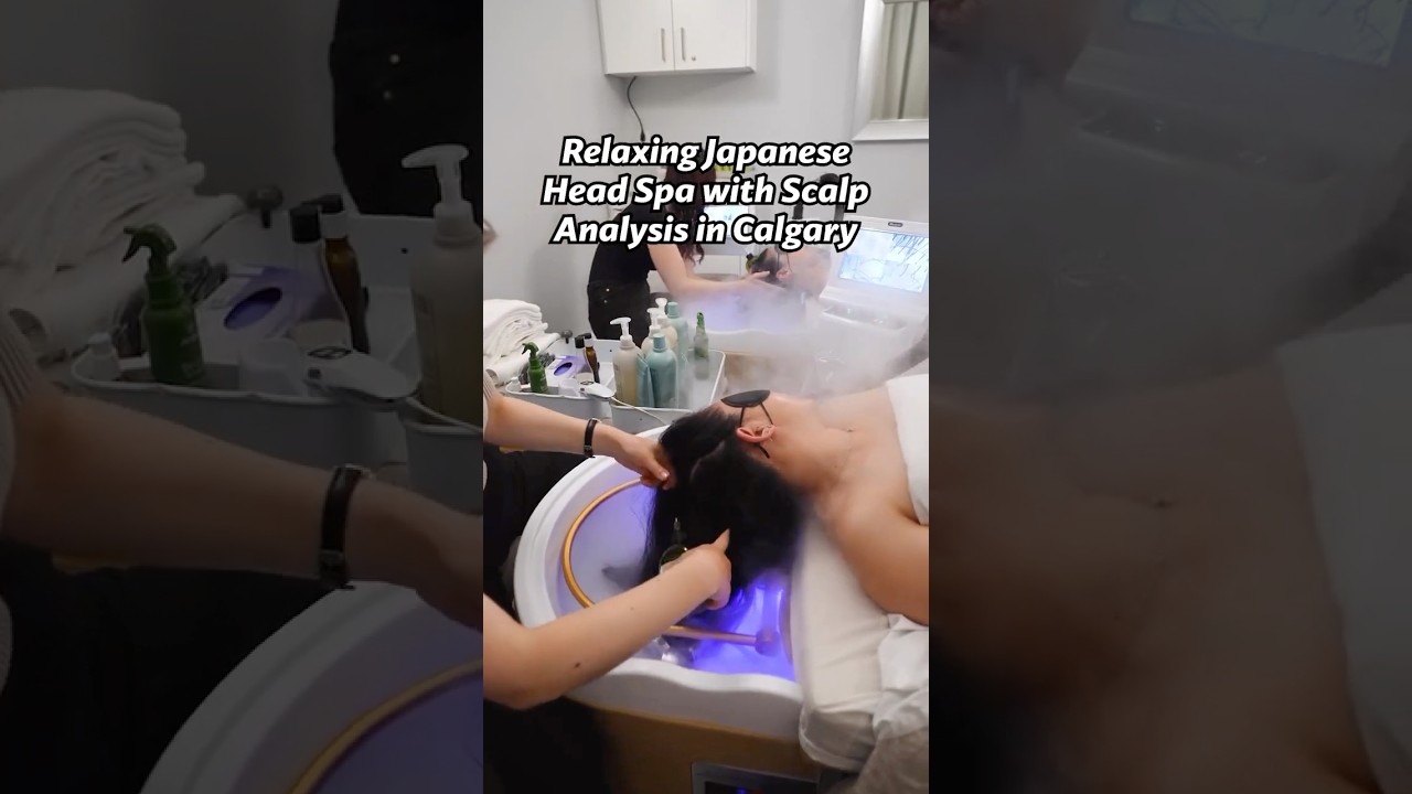 Relaxing Japanese Head Spa with Scalp Analysis in Calgary - My Haven Laser & Spa 