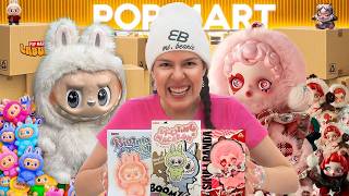 POP MART BAG CHARM BATTLE! (Labubu vs Skullpanda)
