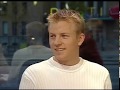 Ykkösen Aamu-tv - 4.10.2000 -  Kimi Räikkönen haastattelussa