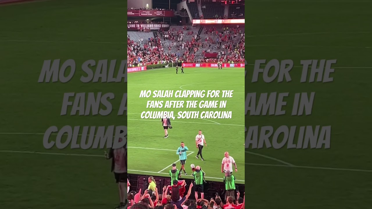 Mo Salah at the preseason tour. 