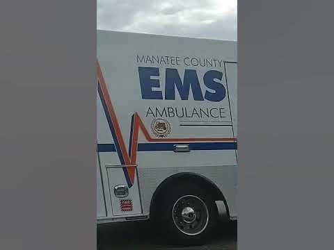 manatees county ems medic 6 transporting - YouTube