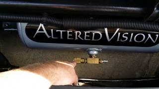 York air compressor set up