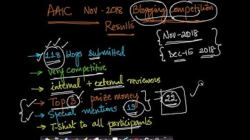 Blogging Competition Results @AppliedAICourse 2018 |  Applied AI Course