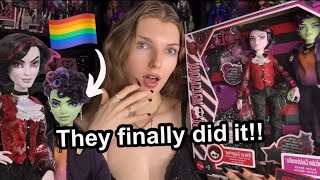Valentine & Spelldon Pride Dolls Unboxed + Big Mh Skullector News!!