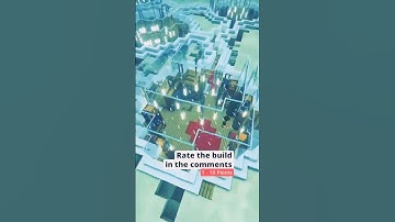 House Water Minecraft tutorial build 😱 #minecraftbuild #shorts