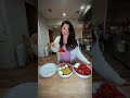 Dinner with us 🤗 #short #shorts #erica_sherwood