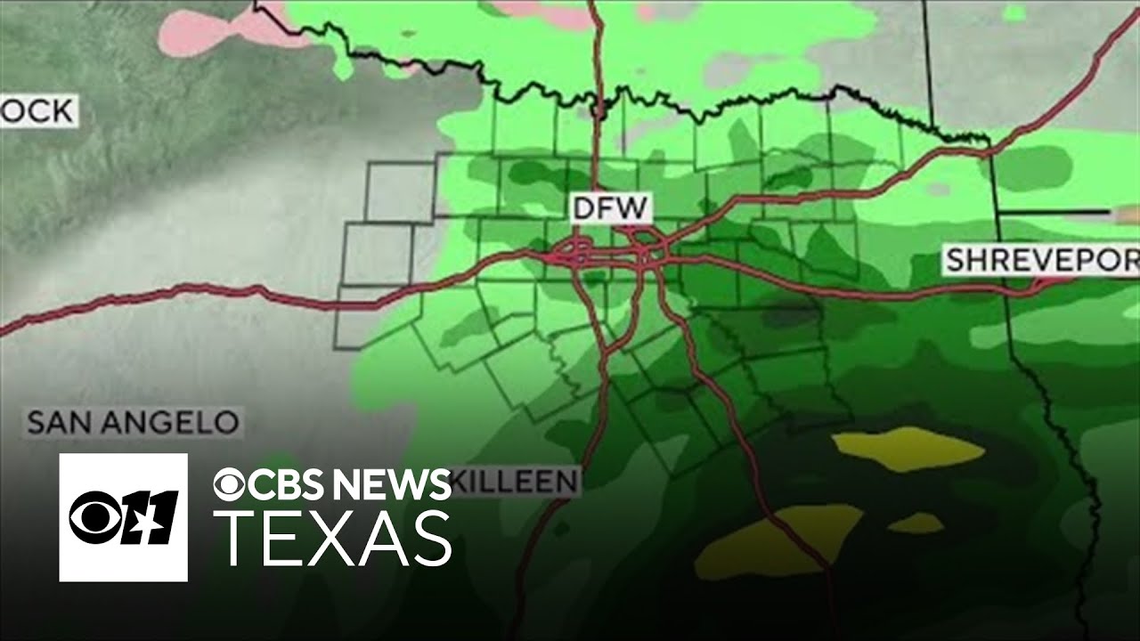 Rain returns to North Texas over the weekend - YouTube
