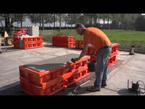 Video: Gazirani betonski bloki 