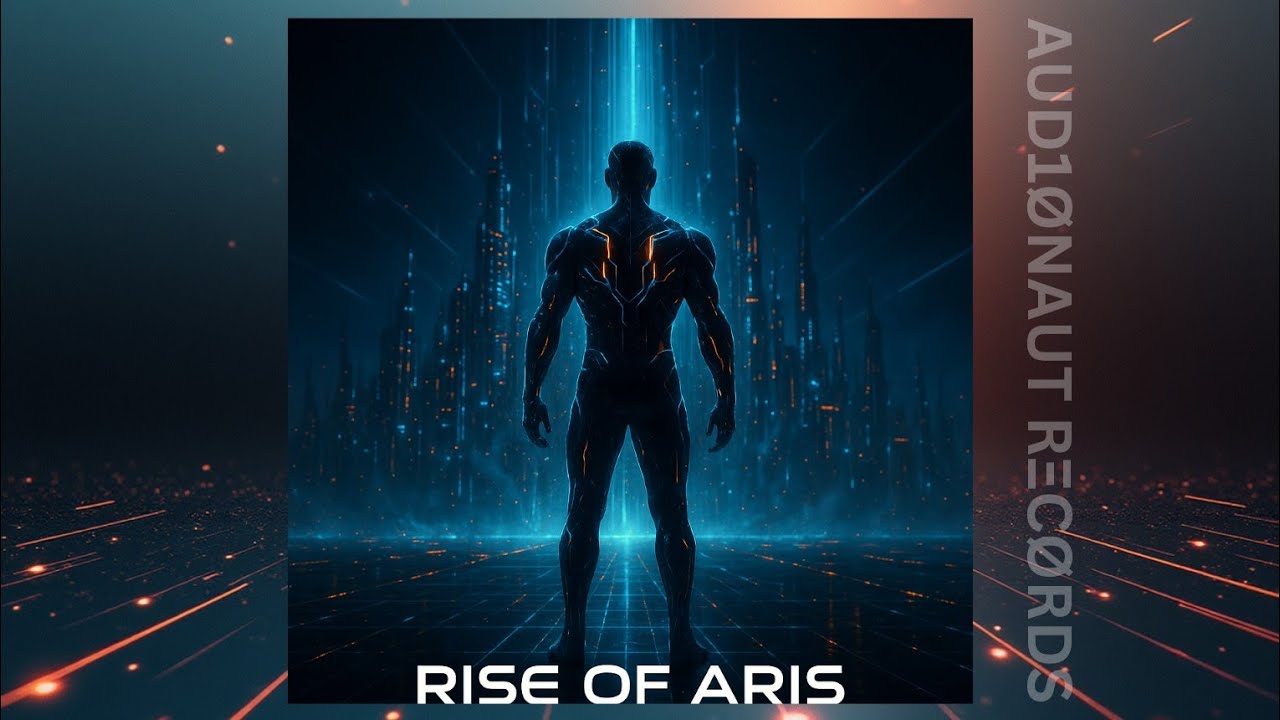 Rise of ARIS ⚡ Futuristic TRON-Style EDM Track | Dark Cyberpunk Sound 2025
