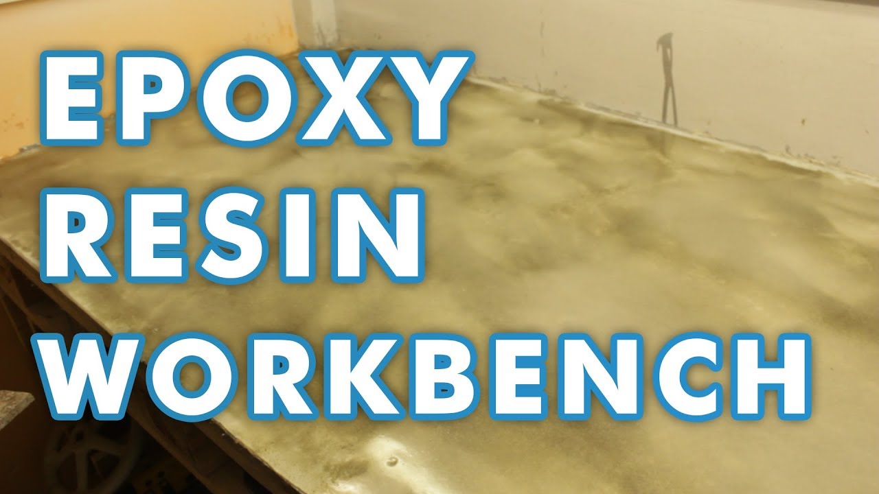 Projects Ep 2 Workbench Epoxy Resin Pour YouTube