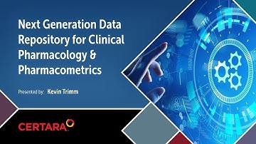 Next Generation Data Repository for Clinical Pharmacology & Pharmacometrics