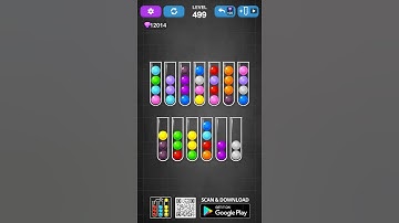 Ball Sort Puzzle Solution Level 499