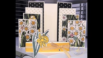FLOATING TIERED GATEFOLD CARD