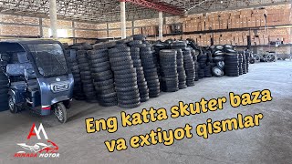 O’zbekistondagi yagona skuter baza va extiyot qismlar optom😱 Armada Motors